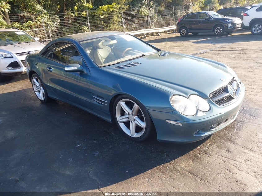 2005 MERCEDES-BENZ SL 500 | WDBSK75F95F099476 | UPCARS