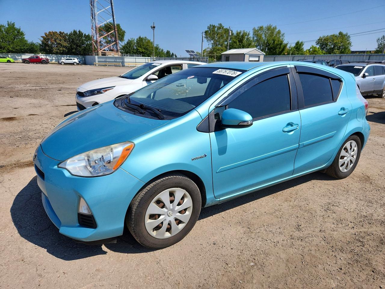 2012 TOYOTA PRIUS C THREE | JTDKDTB30C1017174 | UPCARS
