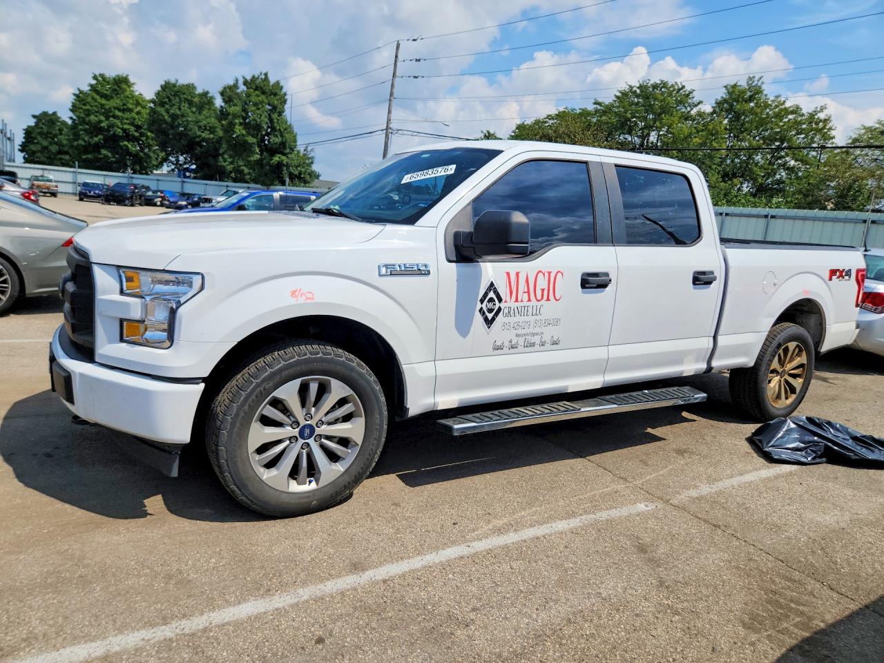2017 FORD F-150 SUPERCREW | 1FTFW1EF1HKC30724 | UPCARS