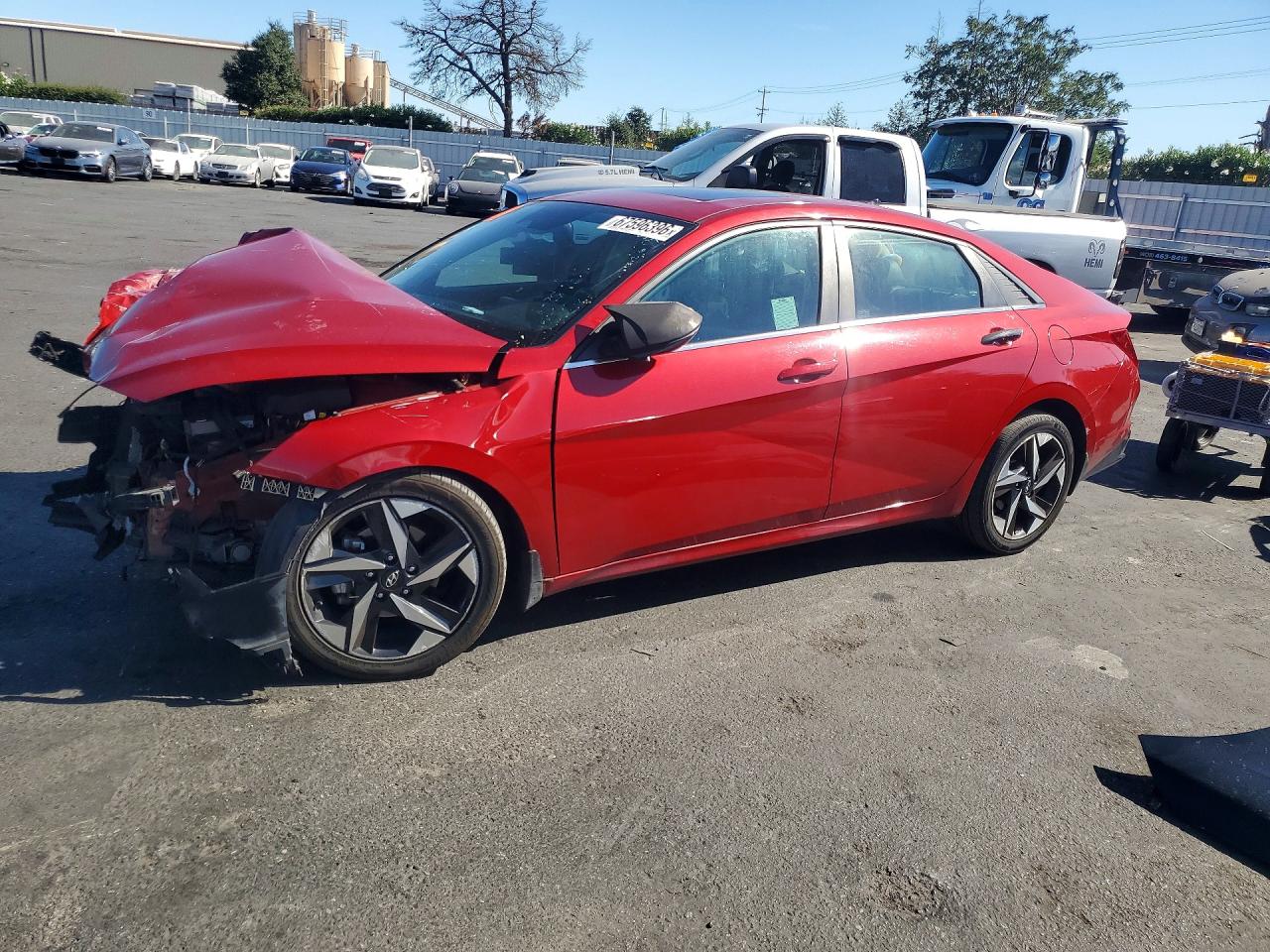 2023 HYUNDAI ELANTRA LIMITED | KMHLP4AG5PU375036 | UPCARS