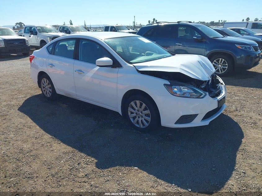 2016 NISSAN SENTRA S | 3N1AB7APXGY301980 | UPCARS