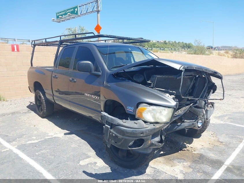 2003 DODGE RAM 1500 SLT/LARAMIE/ST | 1D7HA18D13S243022 | UPCARS