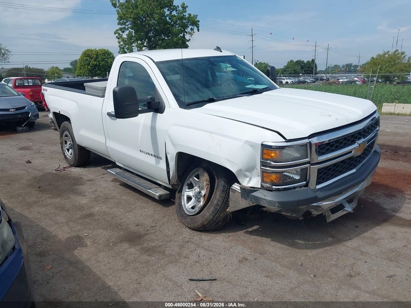 2014 CHEVROLET SILVERADO 1500 WORK TRUCK 2WT | 1GCNKPEC0EZ261837 | UPCARS