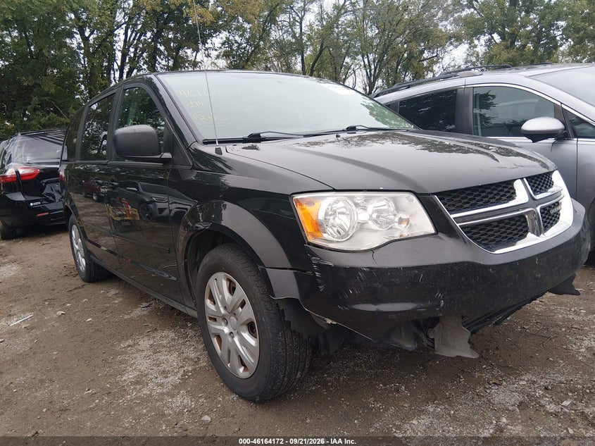 2016 DODGE GRAND CARAVAN SE | 2C4RDGBGXGR319937 | UPCARS