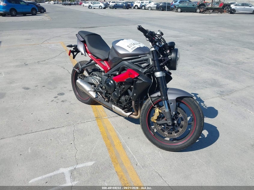 2015 TRIUMPH MOTORCYCLE STREET TRIPLE R | SMTL03NE9FT709375 | UPCARS