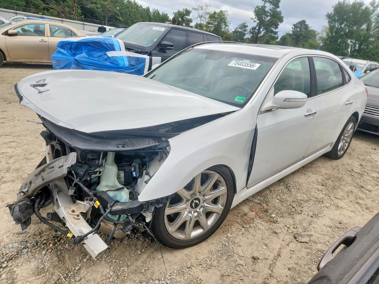 2012 HYUNDAI EQUU SIGNATURE | KMHGH4JH0CU052451 | UPCARS