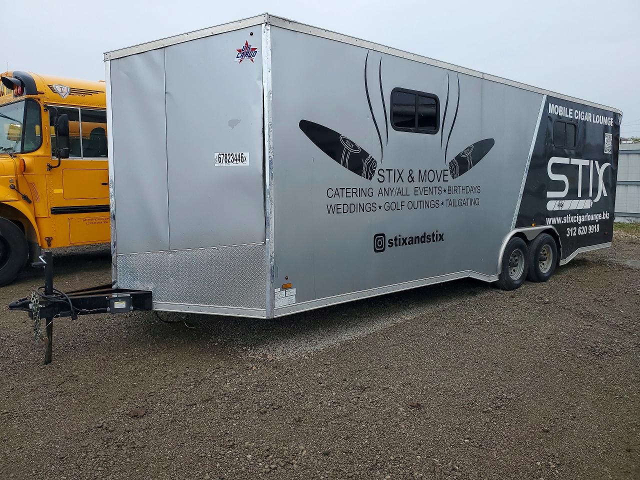 2023 US CARGO UL AFT FOREST RIVER ENCLOSED CARGO TRAILER | 5NHUUSZ28NW079814 | UPCARS