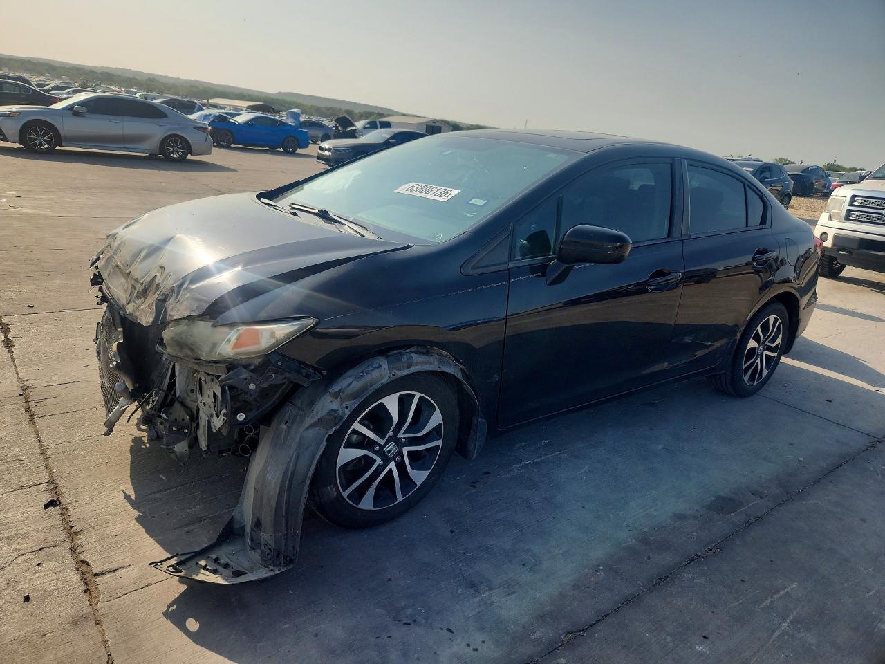 2014 HONDA CIVIC EX | 19XFB2F85EE076714 | UPCARS