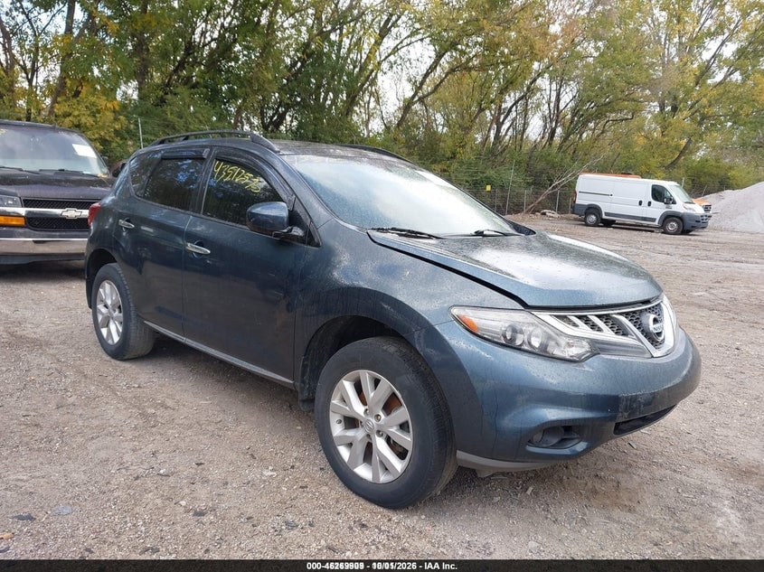 2014 NISSAN MURANO SL | JN8AZ1MW9EW528904 | UPCARS