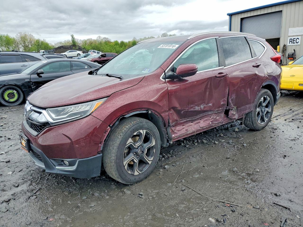 2019 HONDA CRV TOURING | 2HKRW2H96KH638313 | UPCARS