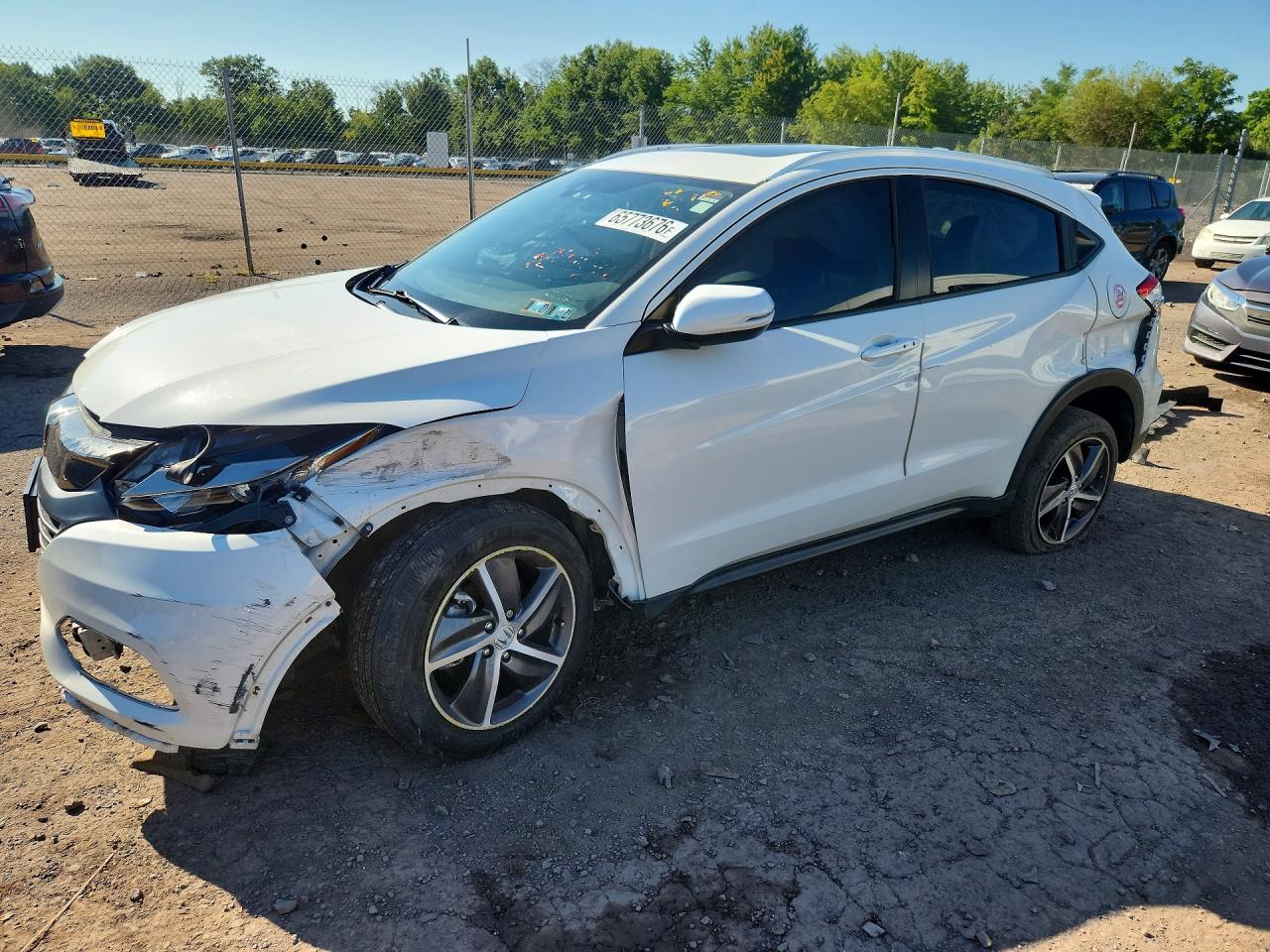 2022 HONDA HR-V EX | 3CZRU6H58NM708963 | UPCARS