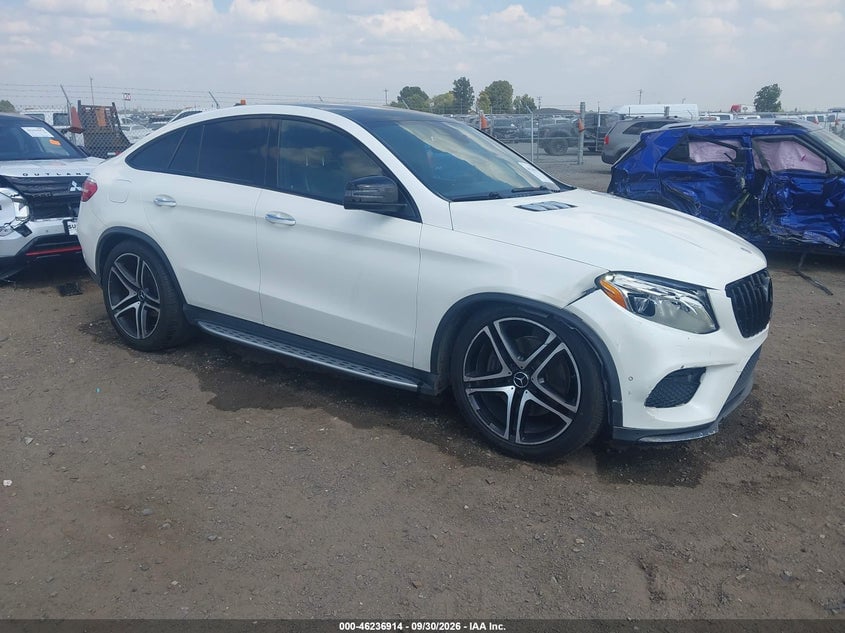 2017 MERCEDES-BENZ AMG GLE 43 COUPE 4MATIC | 4JGED6EB8HA064151 | UPCARS