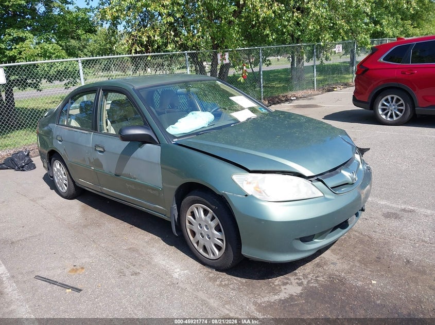 2004 HONDA CIVIC LX | 2HGES16504H514314 | UPCARS