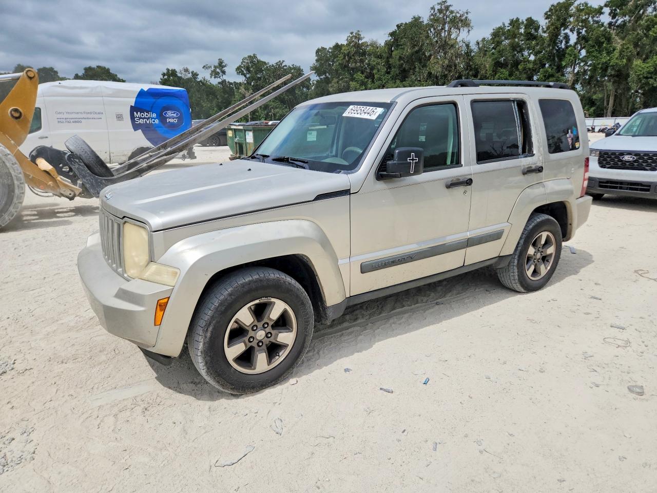2008 JEEP LIBERTY SPORT | 1J8GP28K48W241783 | UPCARS