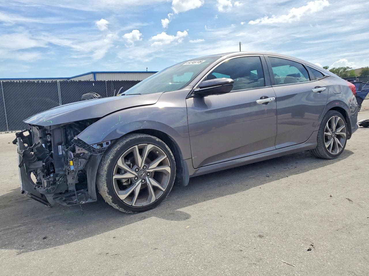2019 HONDA CIVIC TOURING | 19XFC1F92KE005899 | UPCARS