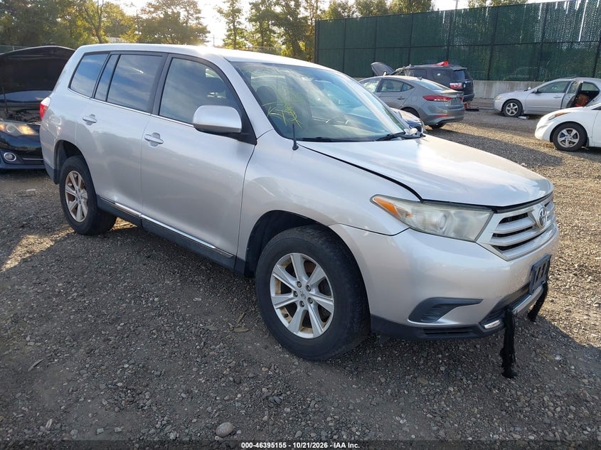 2012 TOYOTA HIGHLANDER BASE V6 | 5TDBK3EH0CS129778 | UPCARS