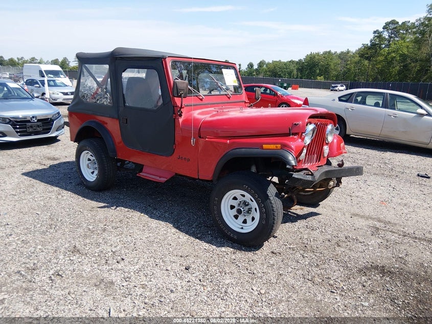 1986 JEEP JEEP CJ7 | 1JCCM87A8GT061389 | UPCARS