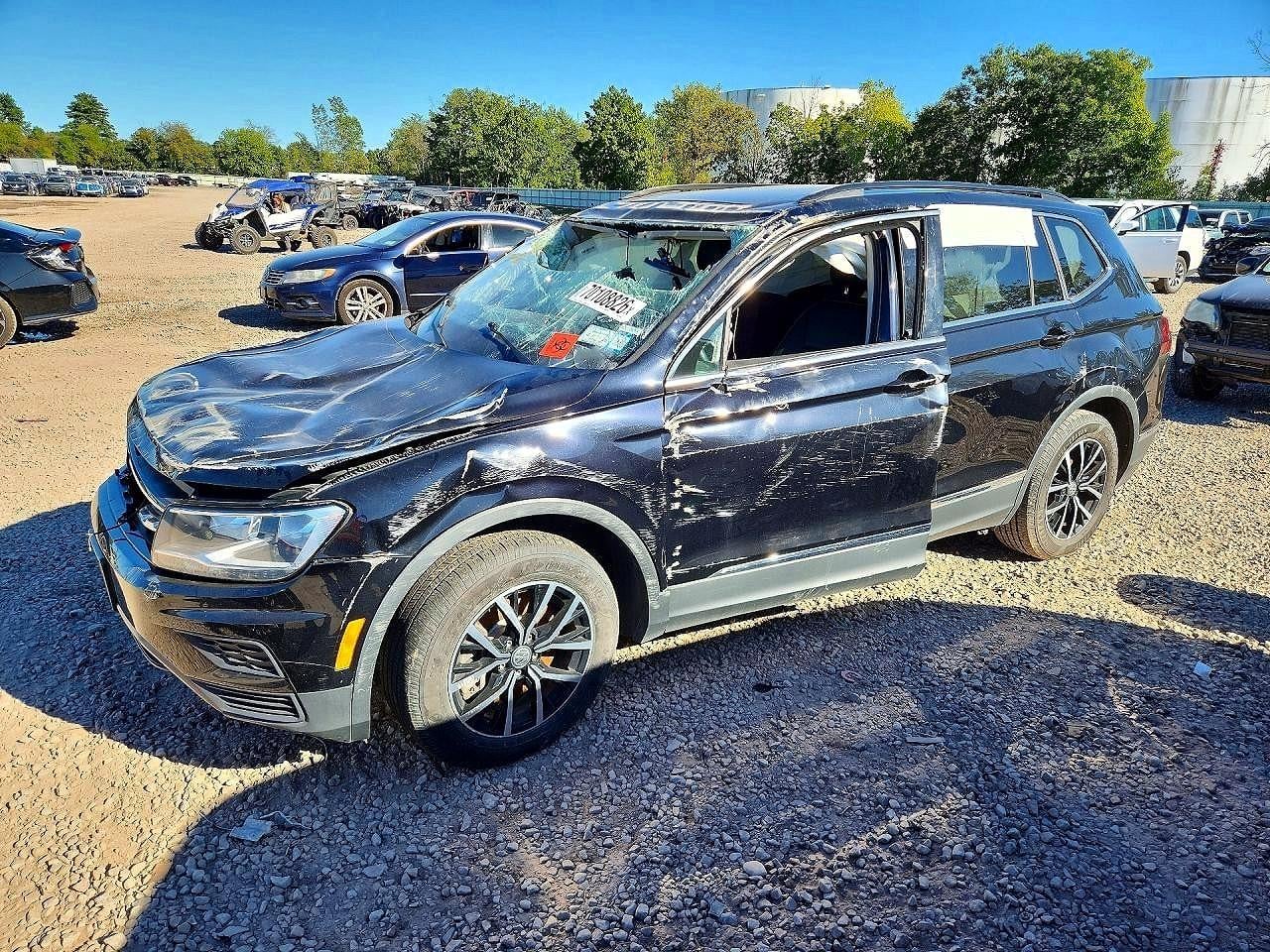 2021 VOLKSWAGEN TIGUAN SE | 3VV2B7AX6MM030700 | UPCARS