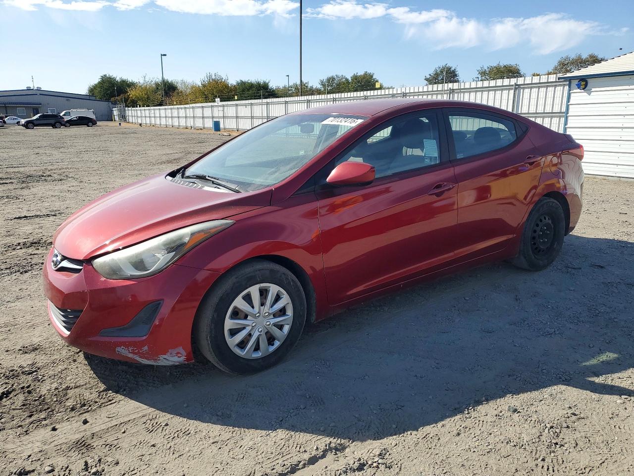 2016 HYUNDAI ELANTRA SE | 5NPDH4AE7GH697661 | UPCARS