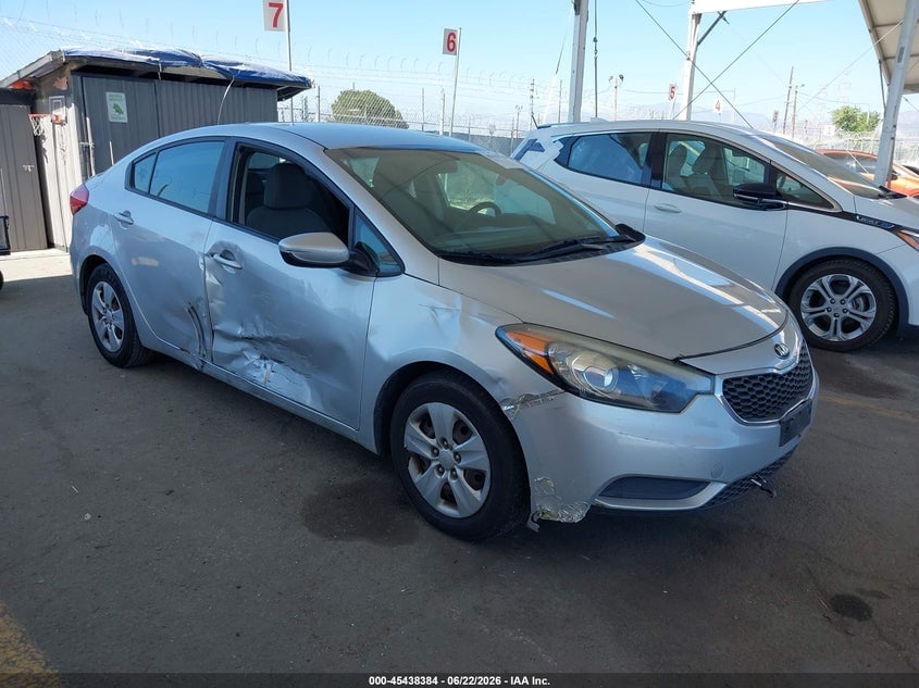 2016 KIA FORTE LX | KNAFK4A60G5534589 | UPCARS