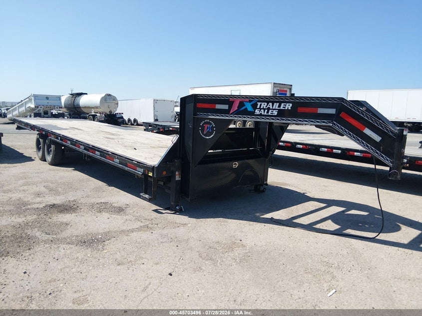 2024 EAST TEXAS 30' FLATBED GOOSENECK TRAILER | 58SGB3022RE041919 | UPCARS
