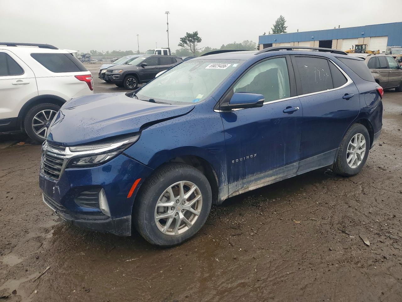 2022 CHEVROLET EQUINOX LT | 3GNAXUEV0NL147710 | UPCARS