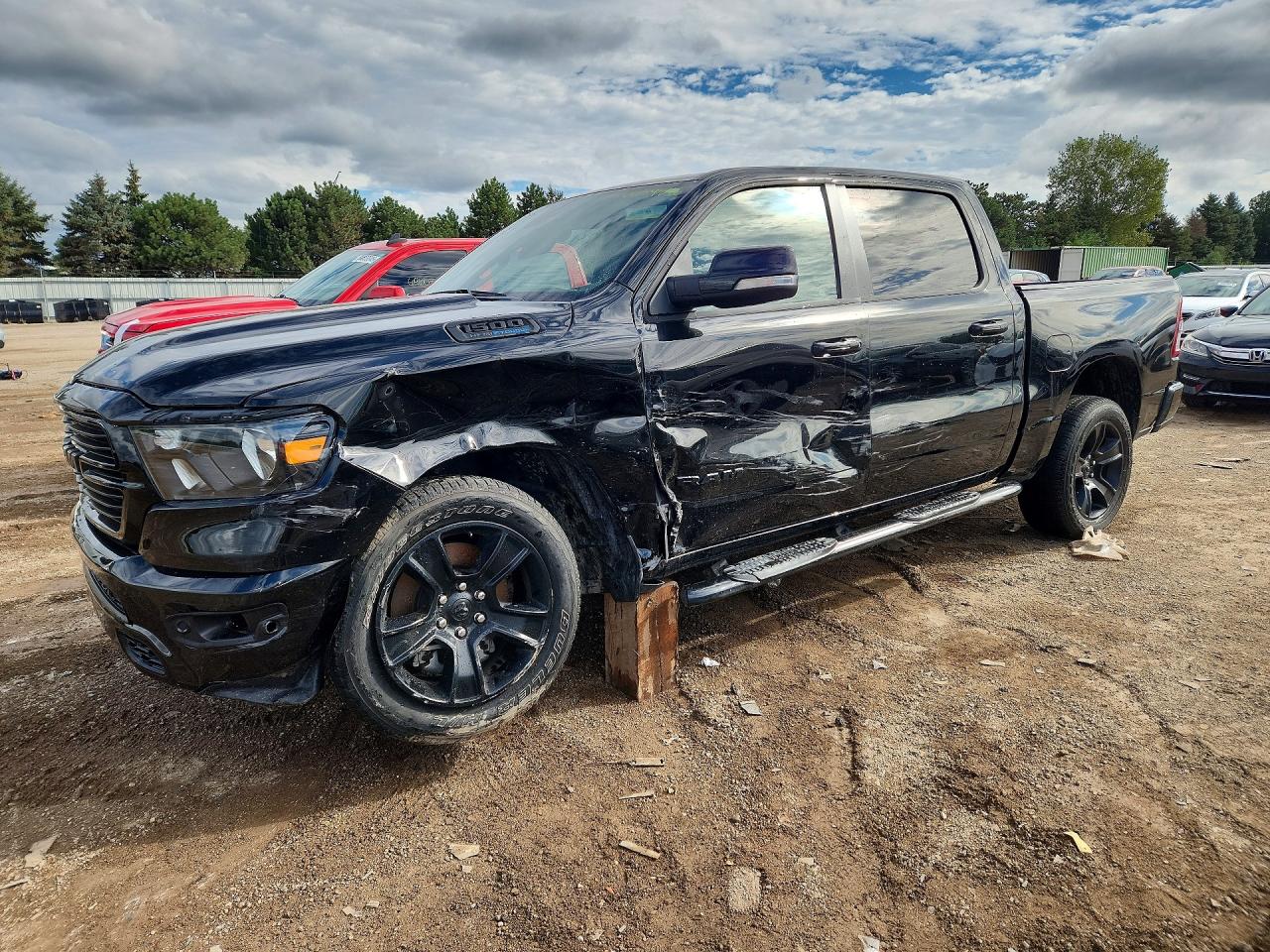 2021 RAM 1500 BIG HORN/LONE STAR | 1C6SRFFT1MN807114 | UPCARS