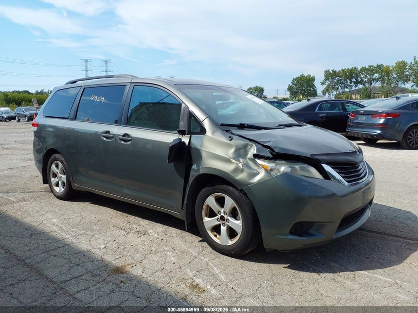 2012 TOYOTA SIENNA LE 8 PASSENGER | 5TDKK3DC8CS207035 | UPCARS