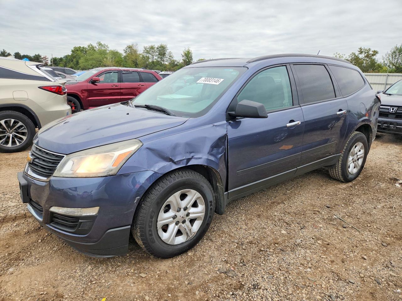 2013 CHEVROLET TRAVERSE LS | 1GNKRFED8DJ251644 | UPCARS