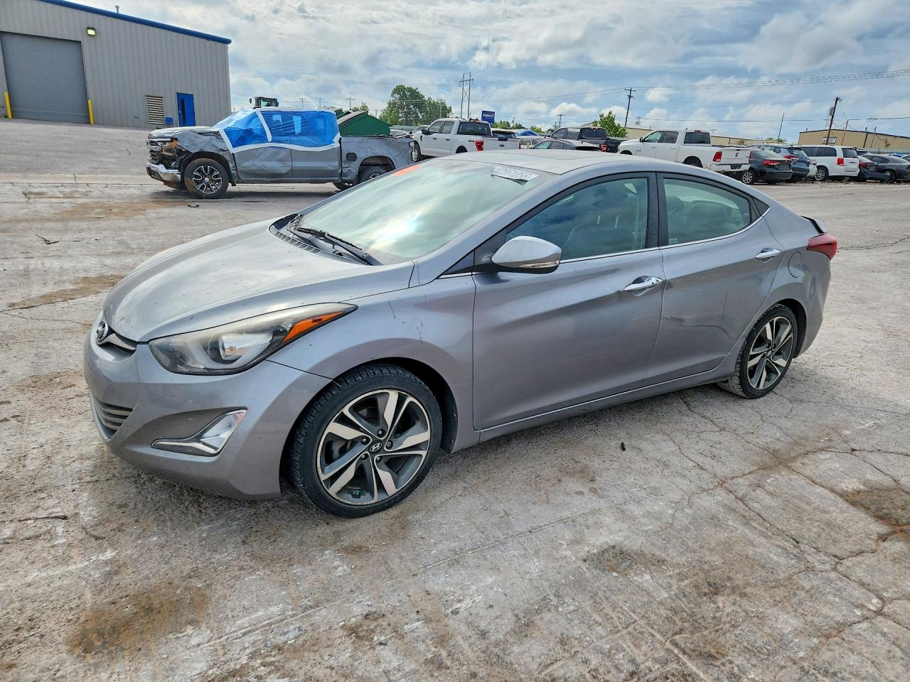 2015 HYUNDAI ELANTRA LIMITED | KMHDH4AEXFU282432 | UPCARS