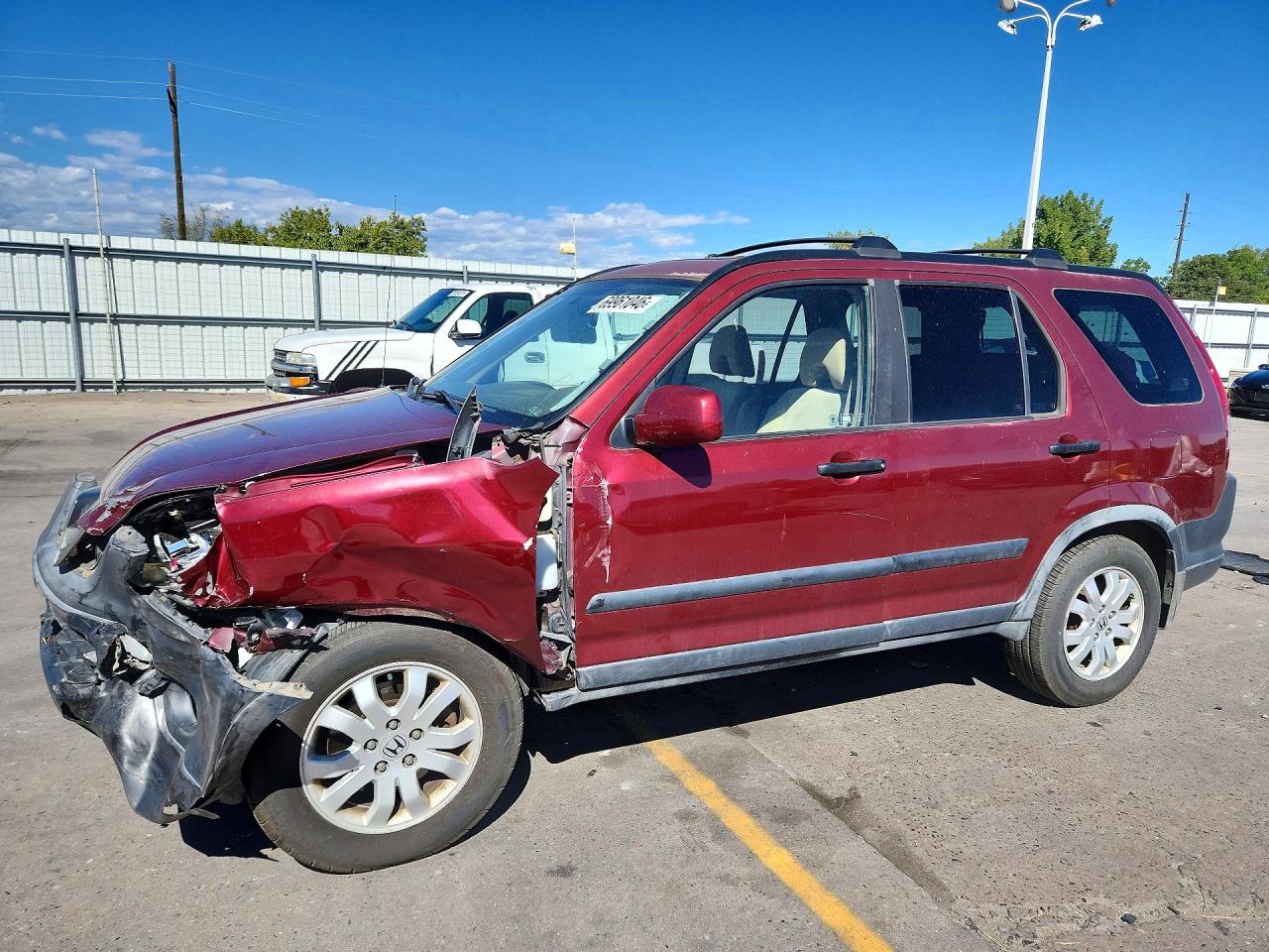 2005 HONDA CRV EX | JHLRD78865C021538 | UPCARS