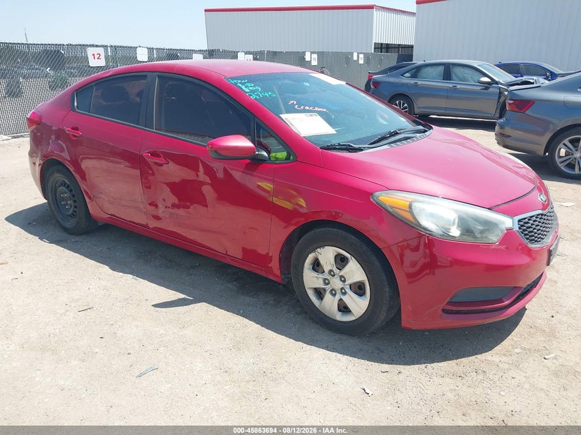 2016 KIA FORTE LX | KNAFK4A64G5605485 | UPCARS