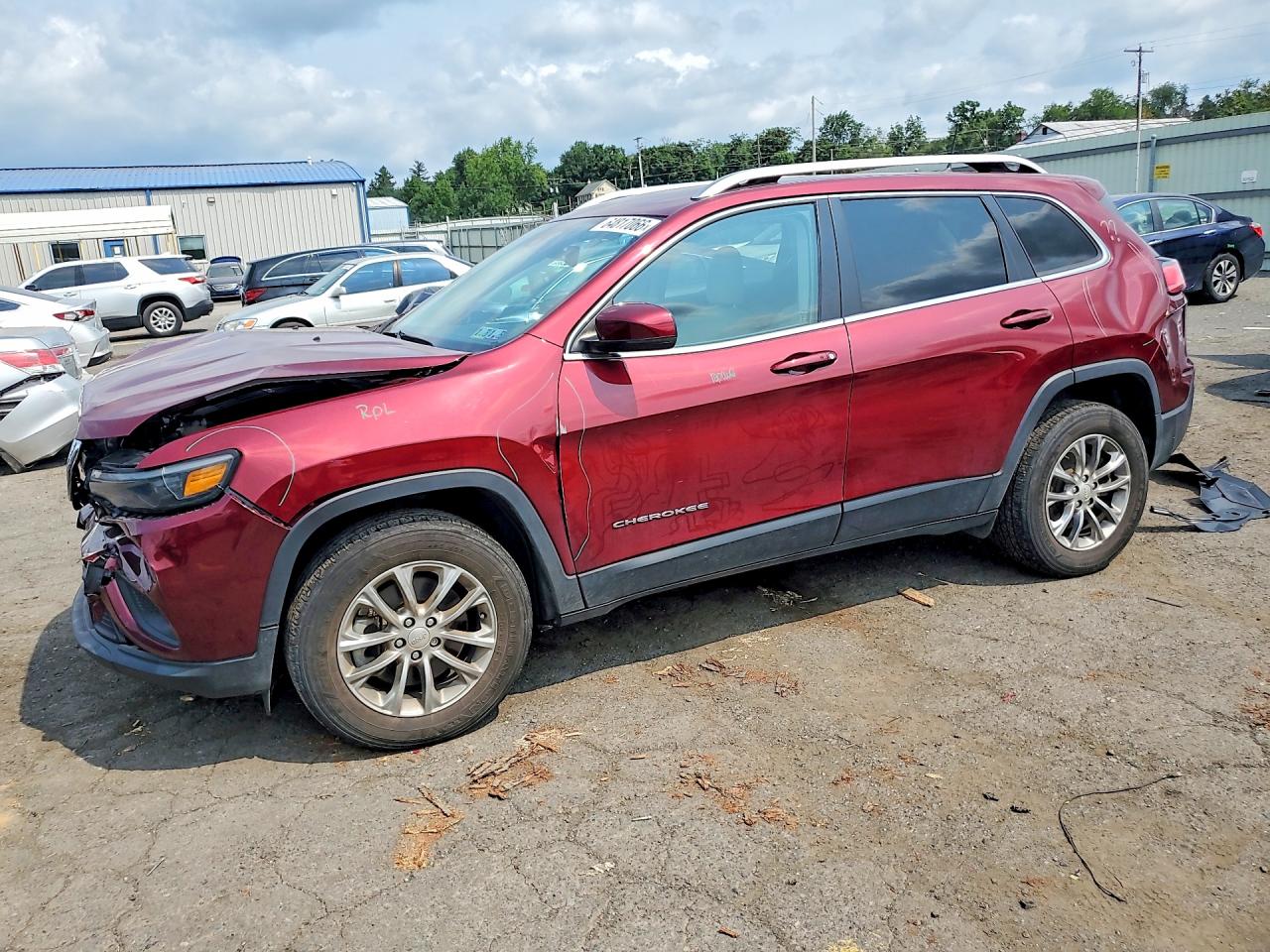 2021 JEEP CHEROKEE LATITUDE LUX | 1C4PJMMX4MD193651 | UPCARS