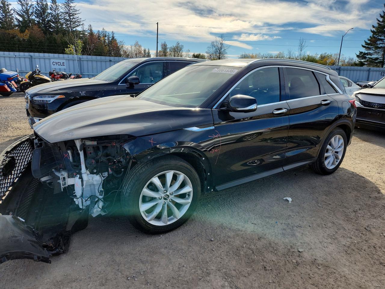 2019 INFINITI QX50 ESSENTIAL | 3PCAJ5M3XKF124400 | UPCARS