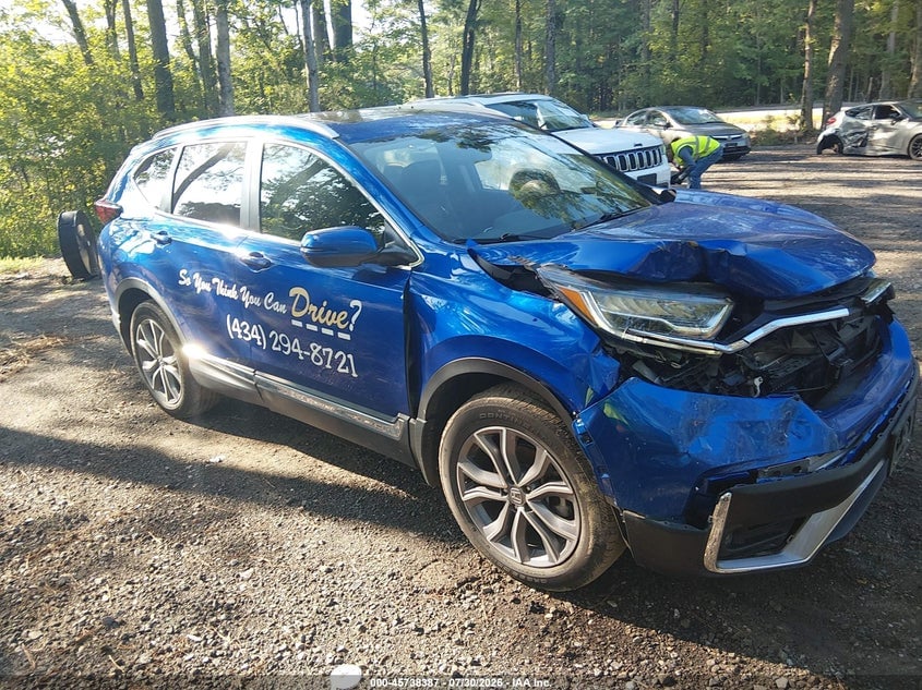 2022 HONDA CR-V AWD TOURING | 7FARW2H98NE053580 | UPCARS