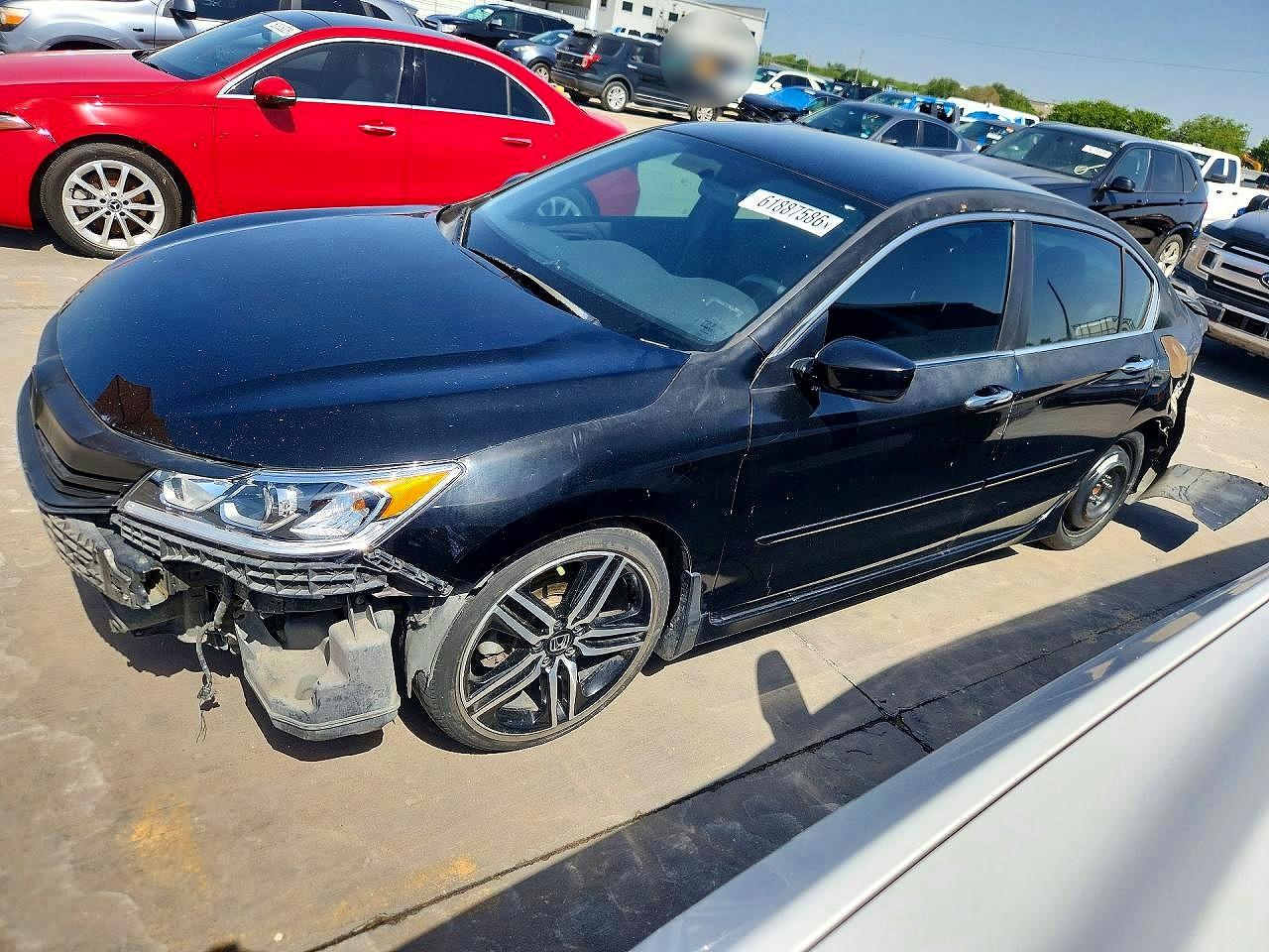 2017 HONDA ACCORD SPORT | 1HGCR2F53HA230558 | UPCARS