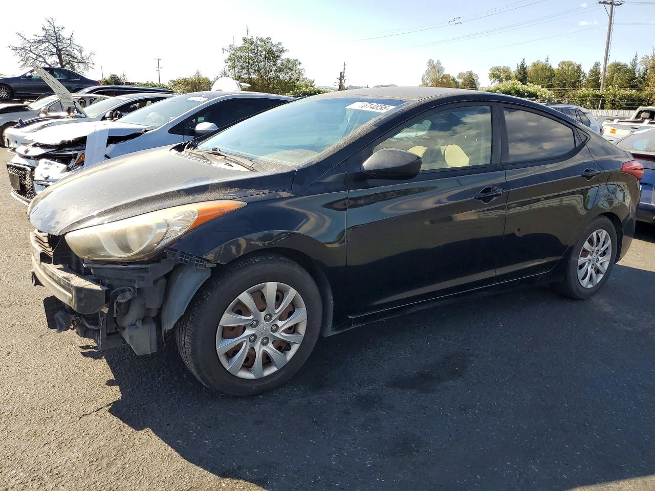 2013 HYUNDAI ELANTRA GLS | KMHDH4AE7DU567991 | UPCARS