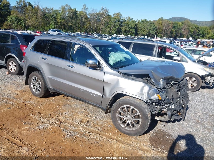 2015 JEEP GRAND CHEROKEE LIMITED | 1C4RJFBG0FC129414 | UPCARS