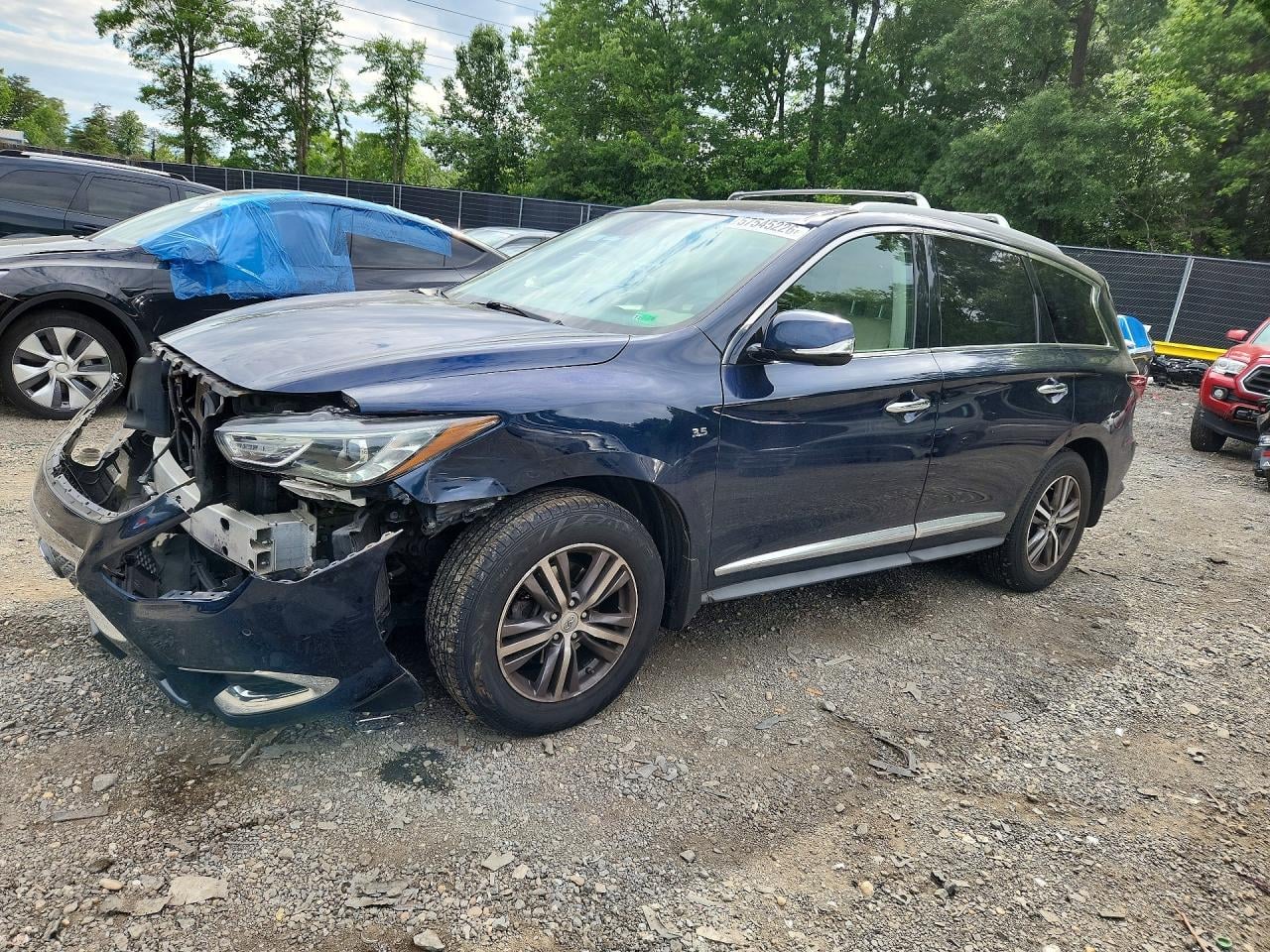 2017 INFINITI QX60 BASE | 5N1DL0MM0HC513518 | UPCARS