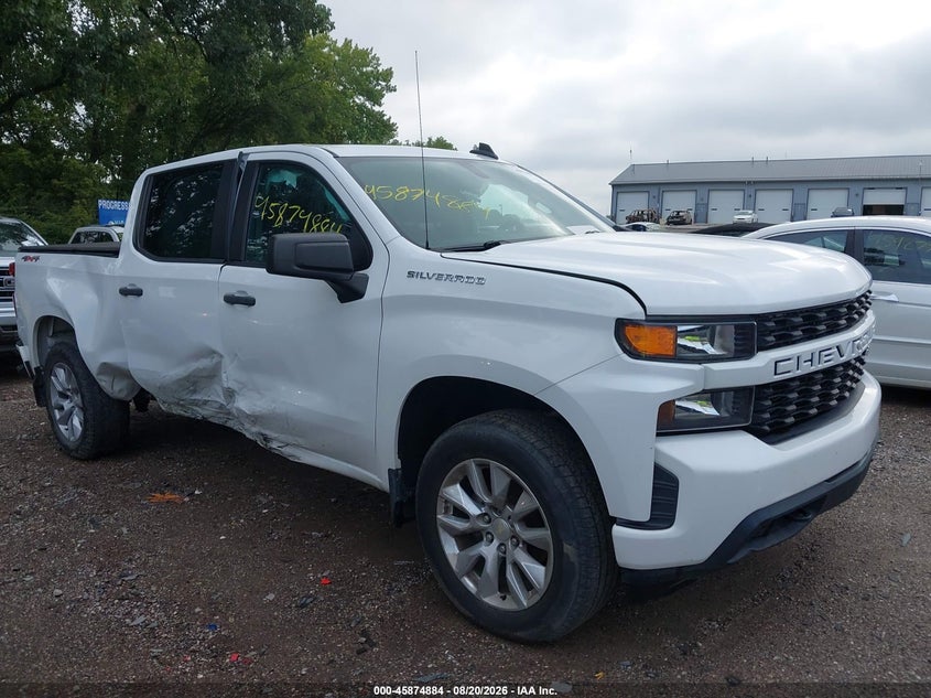2020 CHEVROLET SILVERADO 1500 4WD  SHORT BED CUSTOM | 3GCPYBEK4LG177700 | UPCARS
