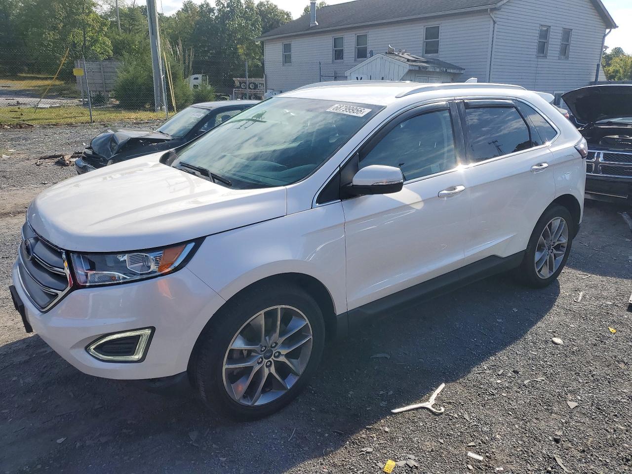 2017 FORD EDGE TITANIUM | 2FMPK4K85HBC14491 | UPCARS