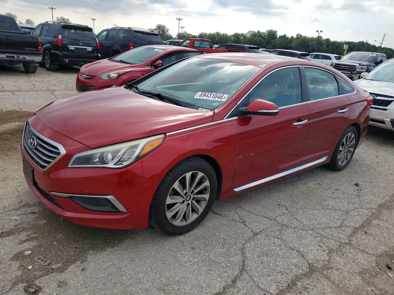 2016 HYUNDAI SONATA SPORT | 5NPE34AF9GH354488 | UPCARS