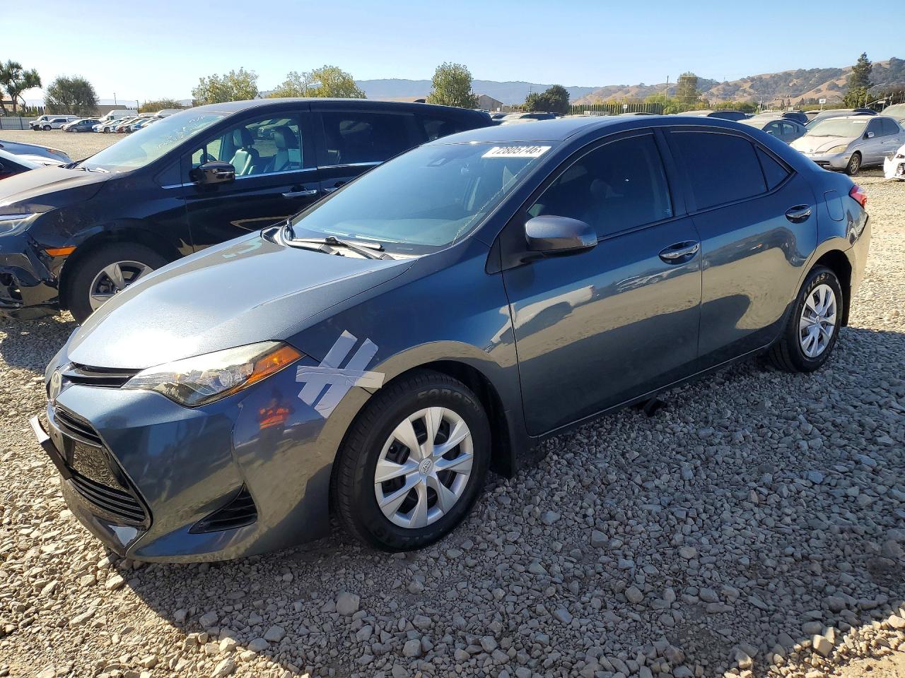 2017 TOYOTA COROLLA L | 5YFBURHE0HP582197 | UPCARS