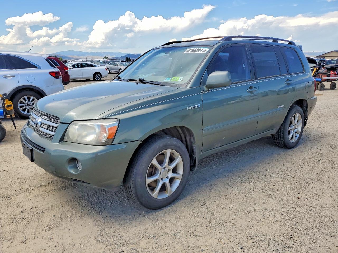 2007 TOYOTA HIGHLANDER HYBRID | JTEHW21A970034500 | UPCARS