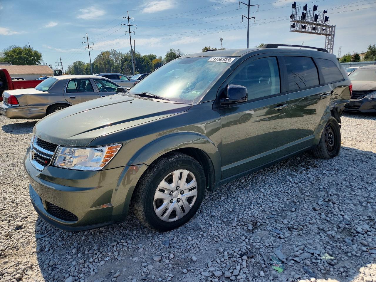 2017 DODGE JOURNEY SE | 3C4PDCAB1HT552738 | UPCARS