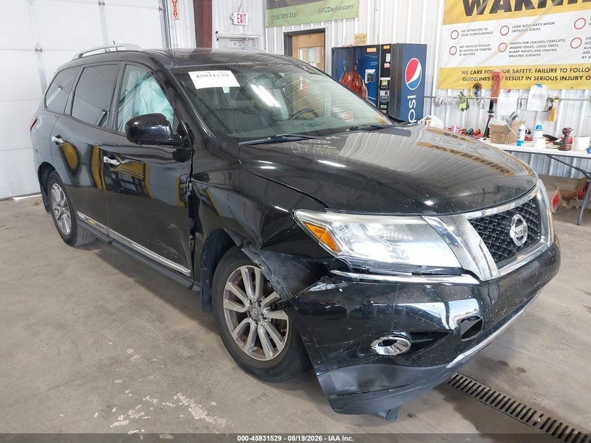 2015 NISSAN PATHFINDER SL | 5N1AR2MM7FC601315 | UPCARS