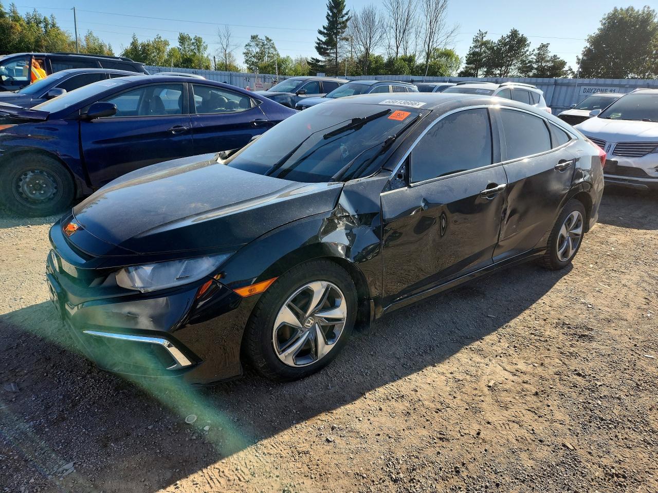 2019 HONDA CIVIC LX | 2HGFC2F51KH038837 | UPCARS