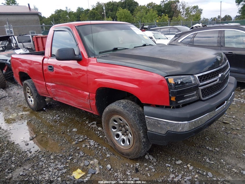 2006 CHEVROLET SILVERADO 1500 WORK TRUCK | 3GCEK14X96G166051 | UPCARS