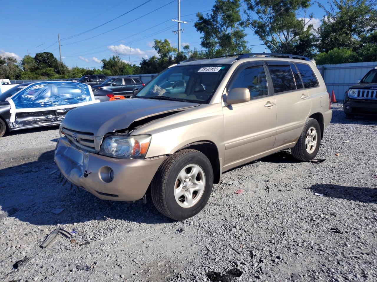 2007 TOYOTA HIGHLANDER BASE | JTEGD21A870162745 | UPCARS