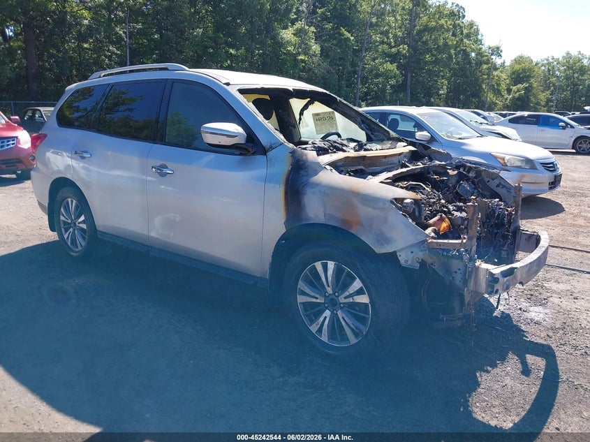 2017 NISSAN PATHFINDER S | 5N1DR2MM3HC693300 | UPCARS